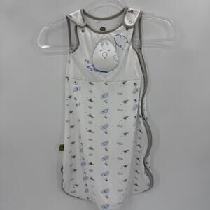 ZEN SACK Classic Baby Sleep Sack Size M 6-15 Months Mouse Cloud Print